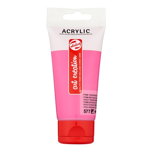 TAC ACRYL 75ML PERMANENT RED VIOLET LIGHT